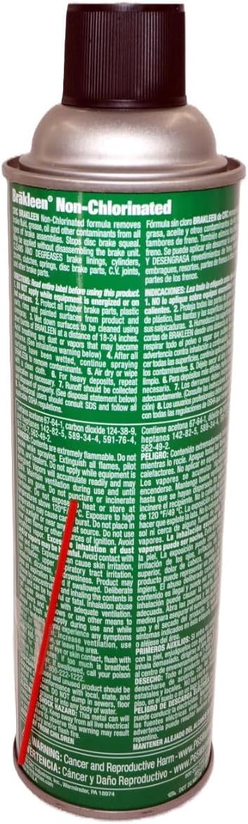 CRC 05050 Brakleen Cleaner 14Oz case of 12