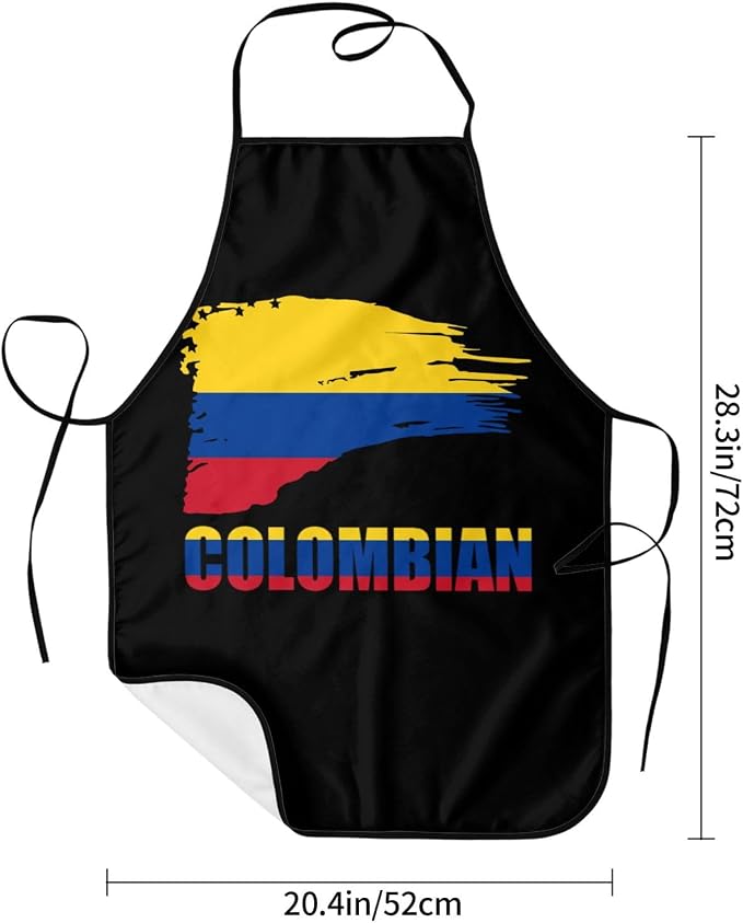 Venezuela Flag Unisex Kitchen Bib Apron Barbershop Coffee Shop With Adjustable Apron