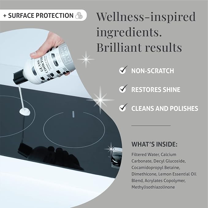 Therapy Stainless Steel & Cooktop Cleaner Bundle