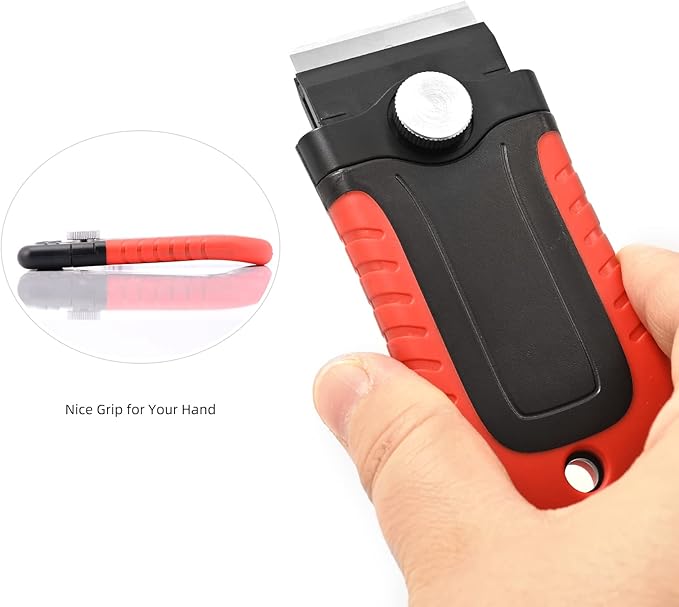 FOSHIO Water Pump Sprayer Window Tint Kit, Squeegee for Vinyl, Car Window Squeegee, Utility Knife Craft Knife with Replacement Blades, Razor Blade Scraper, Pressure Sprayer Vinyl Wrap Tool Kit