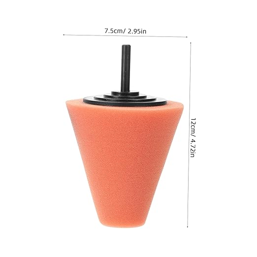 8pcs Car Wheel Polisher Buffing Pads Sponge Drill Attachment for Auto Detailing and Colors for Polishing and Waxing