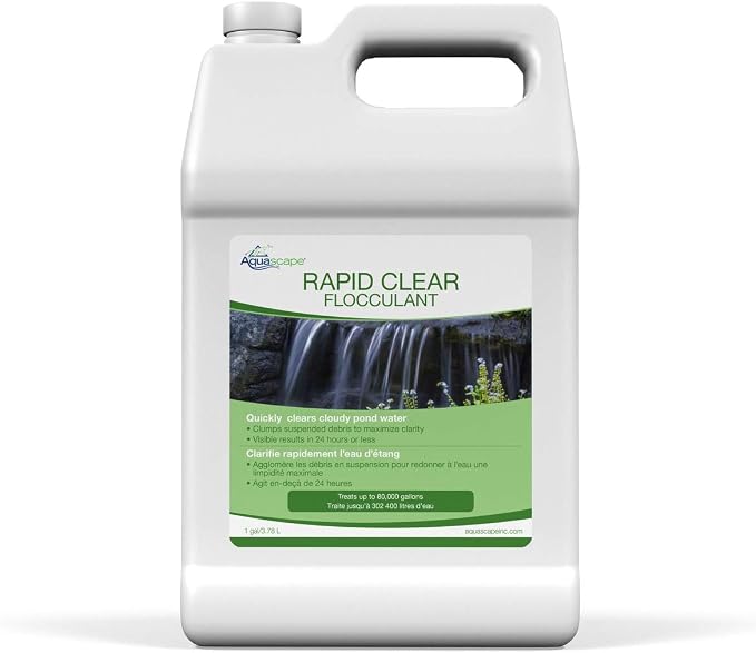 Aquascape Rapid Clear Flocculant (1 Gal / 3.78 ltrs)