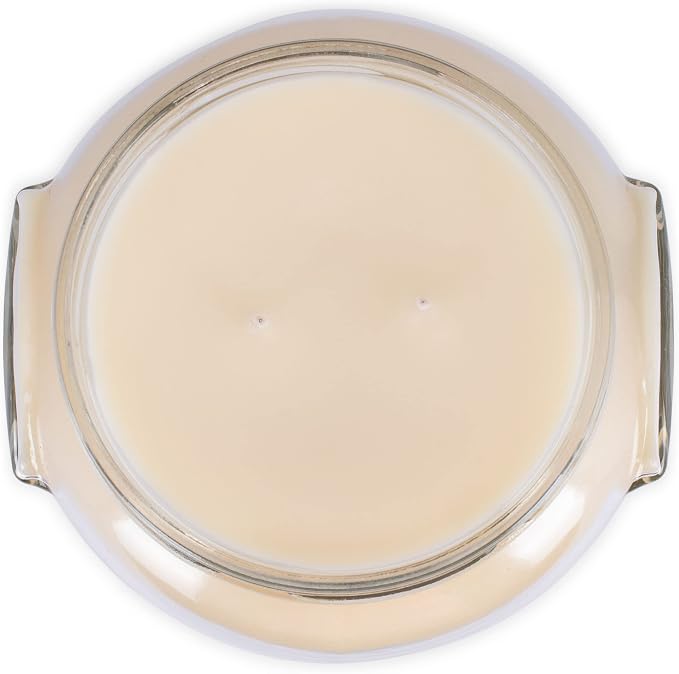 Tyler Creamy White 2-Wick 22 Ounce Glass Aromatherapy Scented Jar Candle Pack of 2, Entitled
