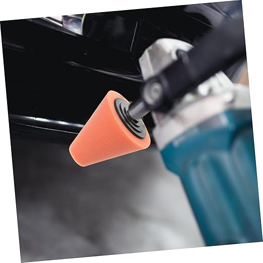 4pcs Car Wheel Polishing Sponge Pad Buffing Attachment for Drill Shaped Design for Detailing Easy Handling