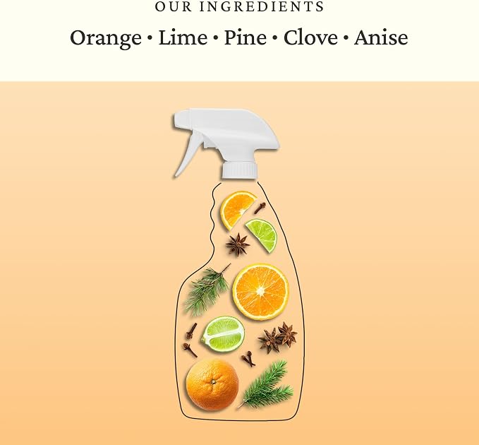 Fresh Wave Orange Scent Odor Eliminator Spray & Air Freshener, 24 fl oz. | Odor Absorber for Home, Furniture, Fabrics & Trash | Safer Odor Relief