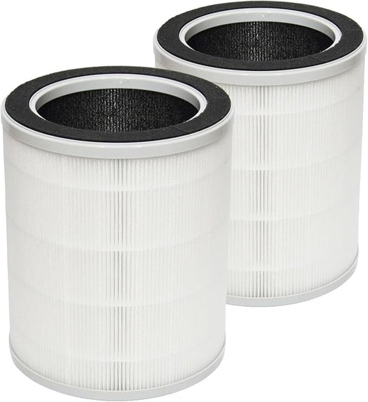 PUREBURG Replacement Filter Compatible with Airthereal AEH300 2-in-1 Air Purifier & Humidifier,2-Pack HEPA Activated Carbon 2-in-1 For Air Clean Dust VOCs Odor 3-Stage Filtration