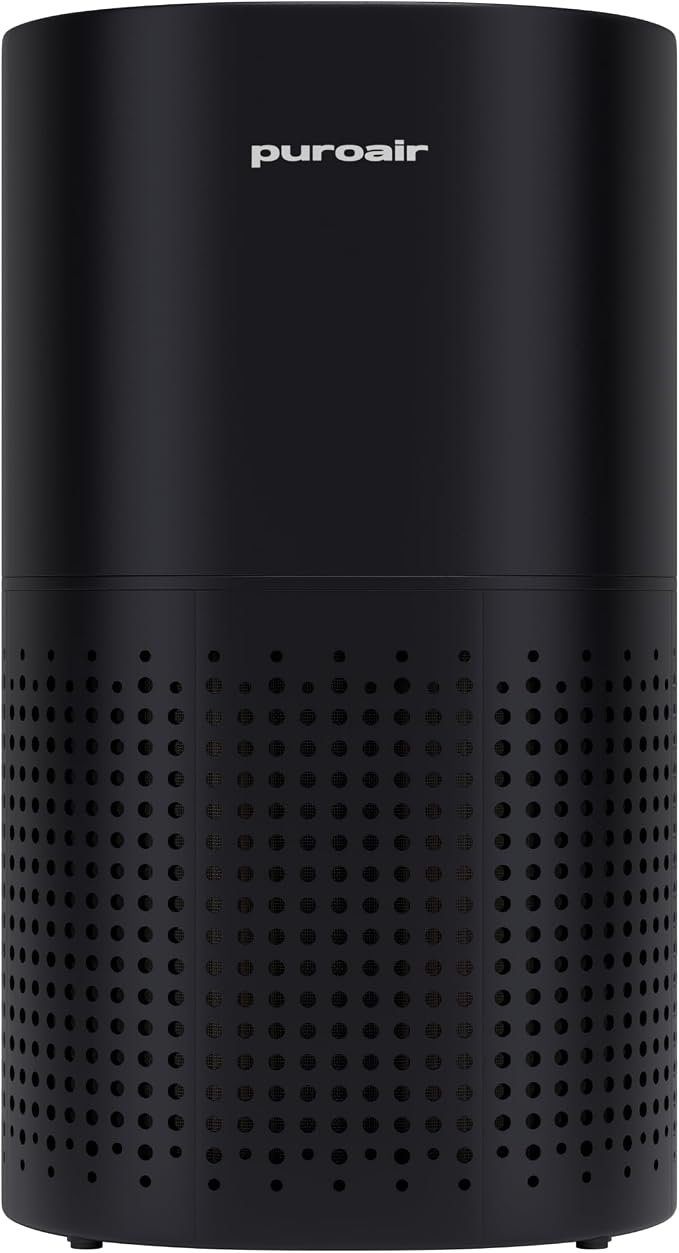 PuroAir 240 HEPA Air Purifiers for Home Pets Air Cleaner up to 1,000 Ft² - HEPA Filter + CarbonTech up to 500X Stronger - Cleans Air Fast - Auto, Sleep Modes Air Purifiers for Bedroom, Office, Dorm