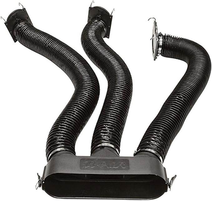 B-Air DDK Duct Drying Kit for B-Air GP-1 Air mover, Black