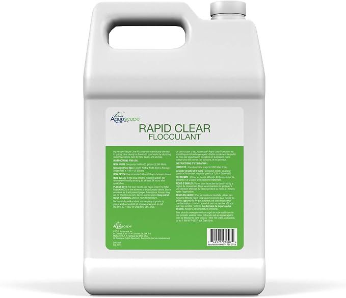 Aquascape Rapid Clear Flocculant (1 Gal / 3.78 ltrs)