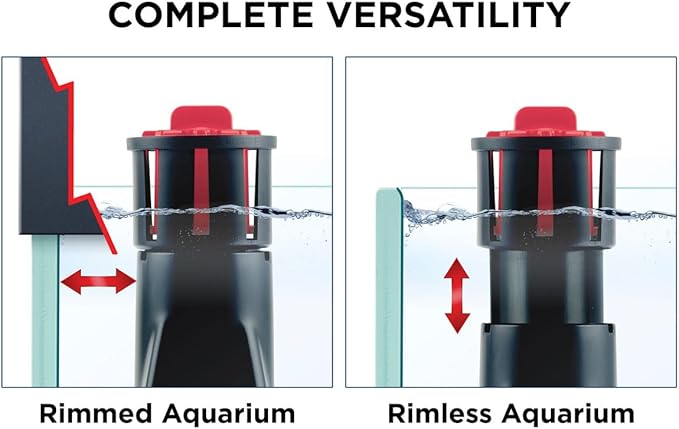 Fluval SK400 Surface Skimmer – Powered Aquarium Surface Film Remover for Tanks up to 105 Gallons – Improves Oxygenation & Water Clarity – Adjustable Flow, Compact Design, Energy Efficient
