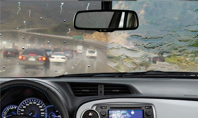 Glass Shield Auto Protective Coating (liquid) – Protects Glass, Repels Rain, Beads Water, Repellent Coating on All Exterior Windshield & Auto - 10 oz - 3 Pack