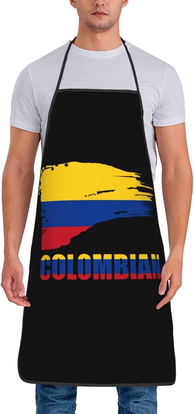 Venezuela Flag Unisex Kitchen Bib Apron Barbershop Coffee Shop With Adjustable Apron