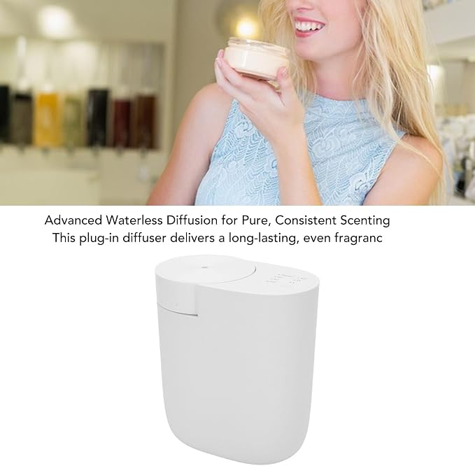 Waterless Essential Oil Diffuser, App Controlled Aromatherapy Scent Machine for Home Office Car Rooms US Plug