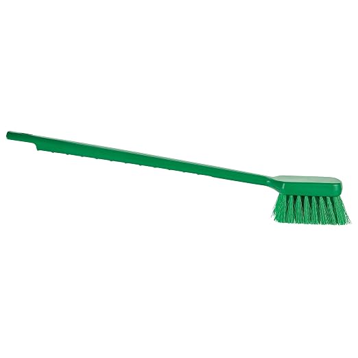 Remco - A Vikan Company ColorCore 20" Long Handle Scrubbing Brush, Stiff