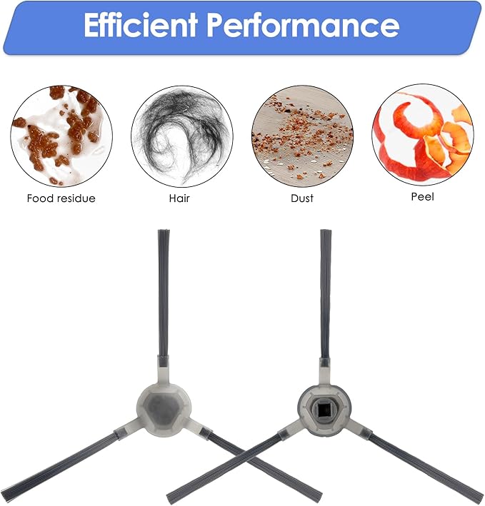(10 Pack) M2 Pro Replacement Side Brushes Compatible with Lefant M2 Pro/ M2S Pro/ M1/ M310/ M210/ M210B/ M213S Robot Vacuum, Side Brush Kit, Corner Brush Accessories Kit, Vacuum Attachments Brushes