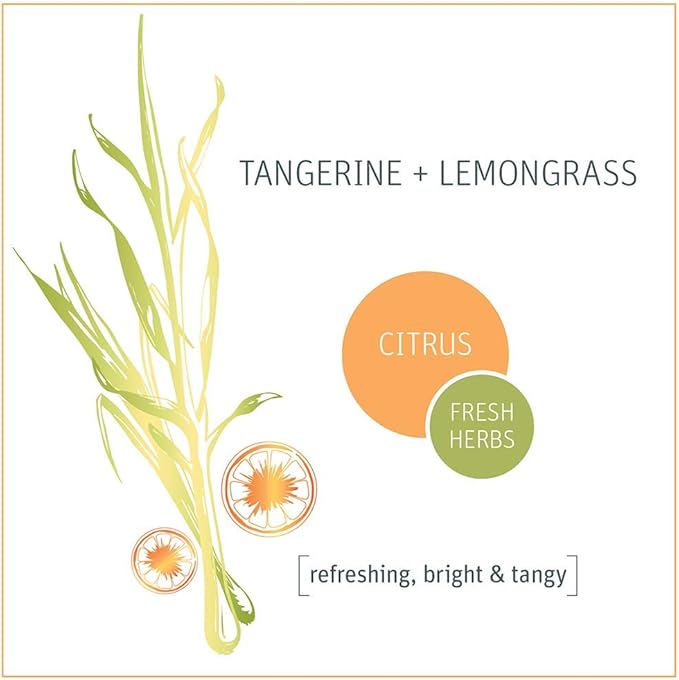 Grab Green Naturally-Derived, Tangerine with Lemongrass, 12 Pods (4-Pack), Mineral-Based Garbage Disposal Cleaner & Freshener