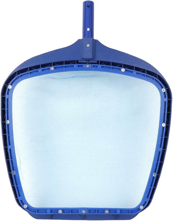 21.18 * 16.10 Inch Swimming Pool Leaf Rake Fine Mesh Frame Net Fish Pond Skimmer Cleaner
