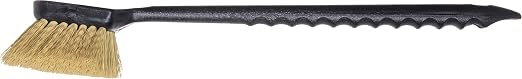 SPARTA 36505L00 Plastic Utility Brush, Scrub Brush With Long Handle For Kitchen, Restaurant, Home , 20 Inches, Black, (Pack of 12)