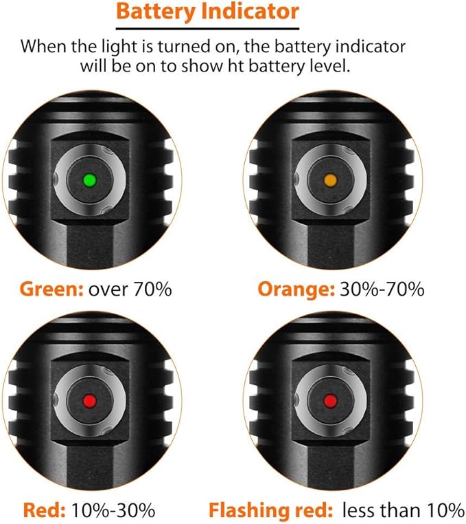 ORCATORCH D530 Scuba Dive Light 1300 Lumens, Titanium Alloy Diving Flashlight with Waterproof IP68, Diving Flashlight 3 Lighting Modes for Underwater 150m Diving (5000K Warm White Light