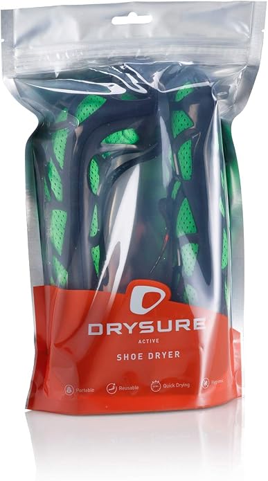Active Non-Electric Shoe Dryer, Reusable Silica Sneaker & Athletic Shoe Dryer, No Heat, Portable
