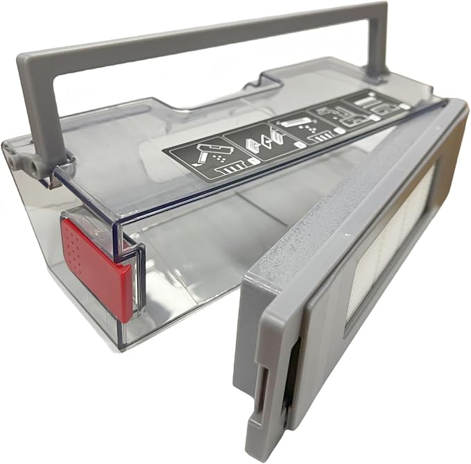 Dust Bin Box Compatible with Ecovacs Deebot Ozmo Yeedi T5/N5/T8/N8/T8AIVI/T8MAX/T8POWER/T9/950 Series Robot Vacuum Cleaner Parts