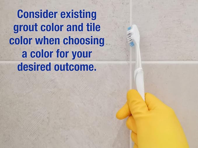TEC Grout Colorant - Refresh and Seal or Change Grout Joint Color | A Faster and Easier Alternative to Regrouting Tile | 8 oz. Application Covers up to 350 sq. ft. - 940 Antique White
