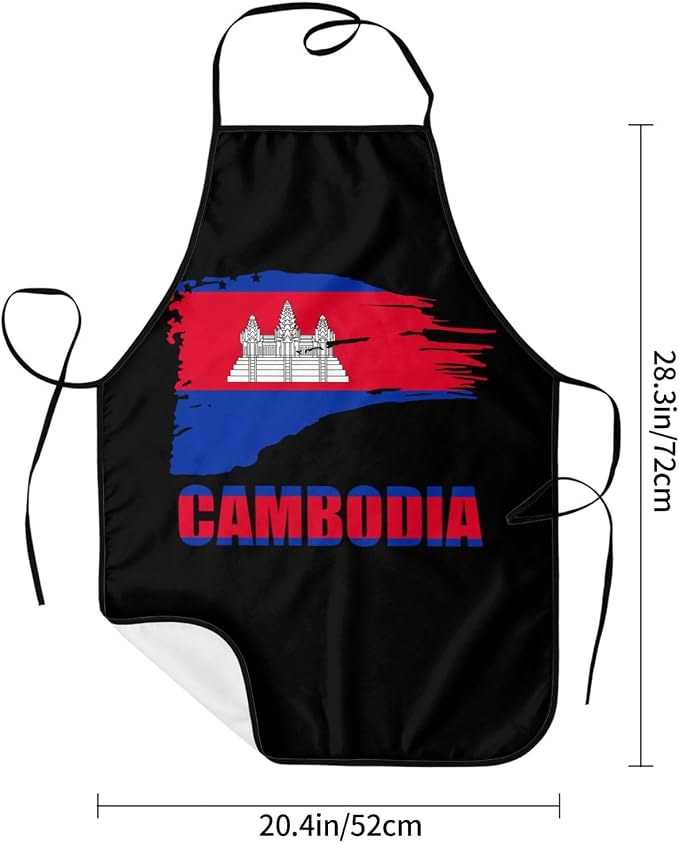Venezuela Flag Unisex Kitchen Bib Apron Barbershop Coffee Shop With Adjustable Apron