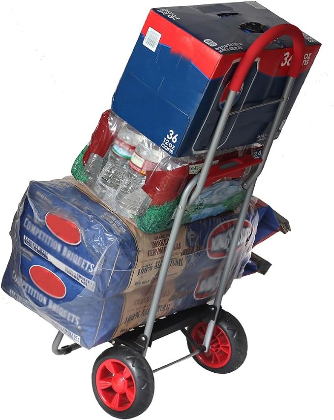 dbest products Trolley Dolly MM, Black Handtruck Cart Hardware Garden Utility