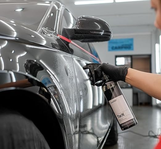 CARPRO TarX Tar & Adhesive Remover - Professional Strength Sap, Tar, Dirt & Bug Remover - Automotive Degreaser Car Wash Detailing - Protection for Your Car or Truck - 500ml (17oz) w/Sprayer