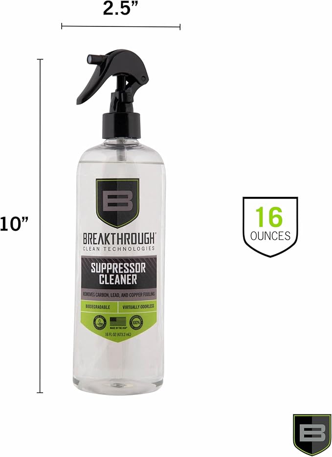Breakthrough Clean Technologies Suppressor Cleaner