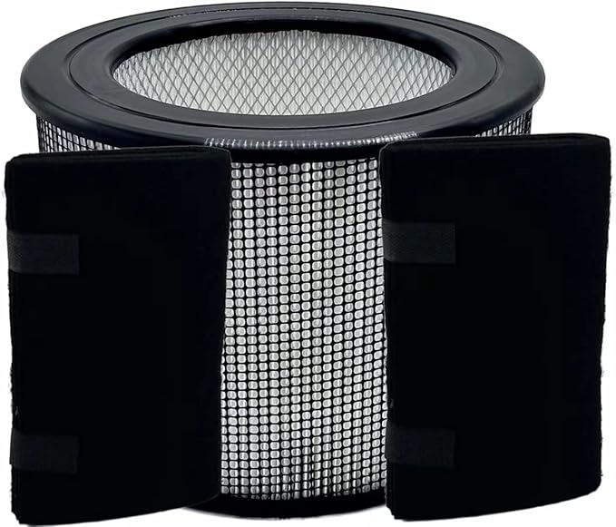 Replacement H13 Filter Compatible for Honeywell 24000 24500 50250-S 52500 Air Purifier,3 In 1 High-Efficiency Activated Carbon (1 Filter + 2 Pre-Filter)