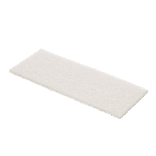 Unger Commercial Scrub Pad (OPS20) – Heavy-Duty Cleaning Pad for Removing Stubborn Dirt and Debris from Windows, Glass, and Surfaces, Reusable and Lint-Free, Streak-Free Cleaning (Case of 10)