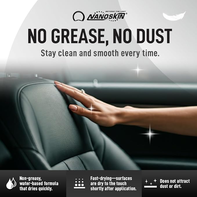 Nanoskin High Gloss Water Based, Silicone White Tire Dressing [NA-MDS16], 16 oz.