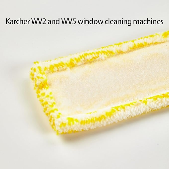 Quick Dry Polishing Cloths for WV2 WV5 Window Vacuum Cleaners Thickened Washable Fabric Replacement Pad Microfiber Cleaning Rags (10pcs)