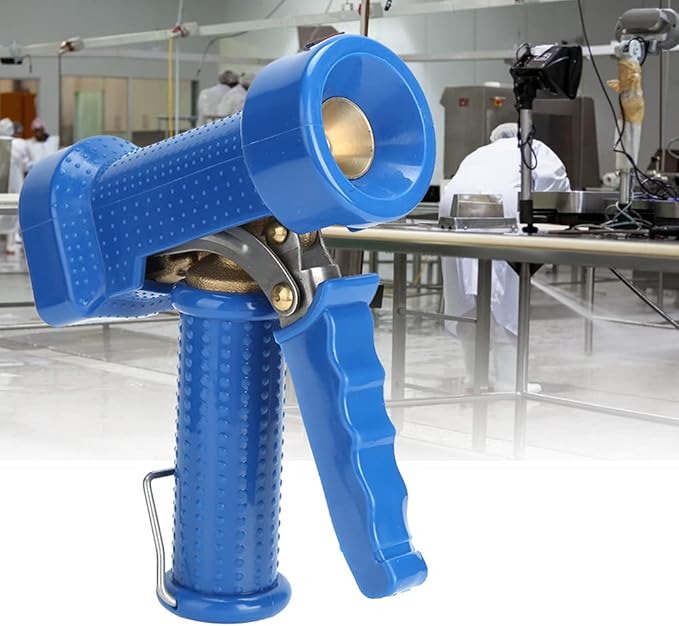 High Pressure Spray Nozzle, Garden Hose Nozzle Kitchen Cleaning Spray Head Multifunctional Cleaning Sprayer for Hotel Restaurant Kitchen Floor Car Washing(20mm Male Thread)