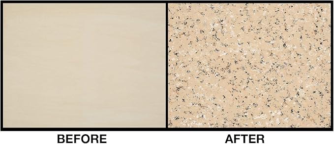 GLAINTE Granite Countertop Paint Kit - Sand Counter Top Refinishing Kit for Kitchen Bathroom