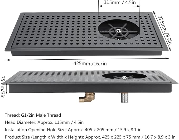 Stainless Steel Automatic Cup Washer Cleaner Rinser Tool for Household Commercial Coffee Shop Bar