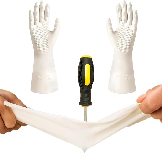 Dish gloves，Cleaning Gloves，Durable Non-Slip，Long Service Life，For kitchen Cleaning Pet Care Bathrooms Etc