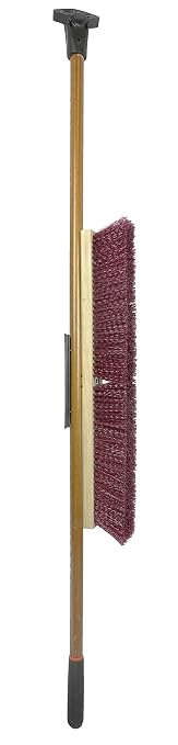 Weiler 44604 Pro-Flex 24" Block Size, Medium Maroon Polypropylene Fill, Sweep