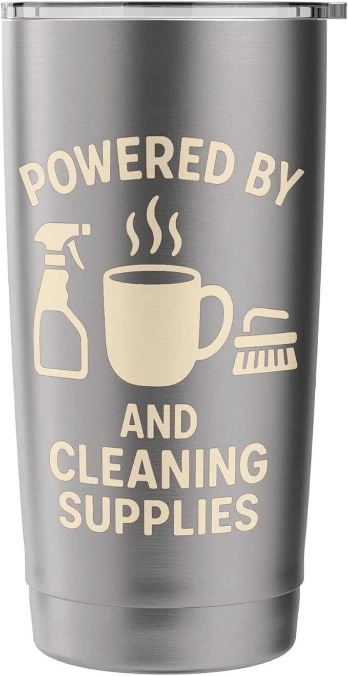Coffee & Cleaning Supplies Daily Fuel Stainless Steel Insulated Tumbler