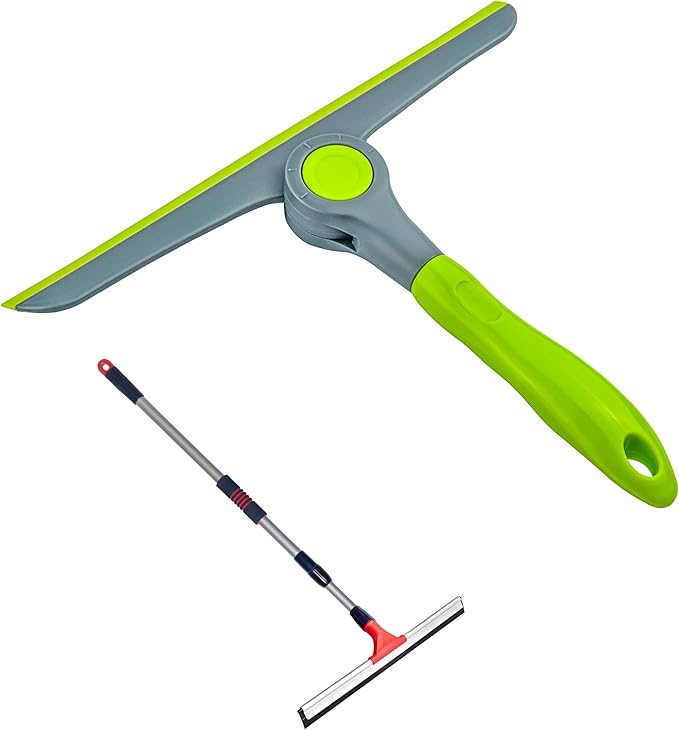 DSV Standard Shower Squeegee 10" and Floor Squeegee 24"