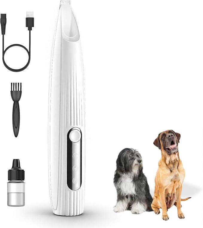 Save 10% on Silent Groom Pro Pet Nail Grinder + Pet Paw Trimmer