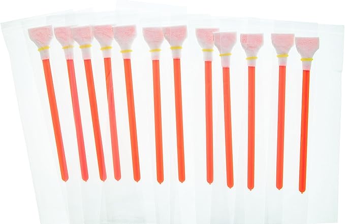 Alpha 17mm Sensor Cleaning Swabs (12pk) (Red)