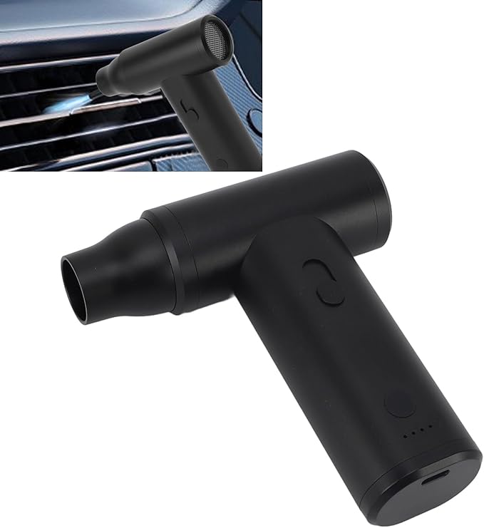 Dry Blower, Portable Handheld Compact Blower, 110,000 RPM Compact High Speed Fan with 4000mAh Battery, for Car Drying, Leaf Snow, Camping