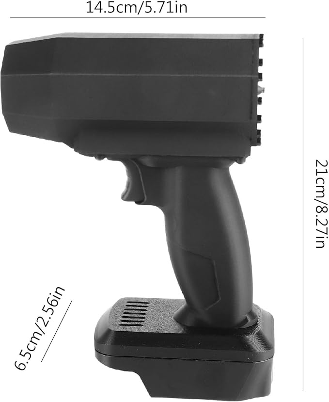 Electric Jet Dry Blower, PETG 150000RPM High Speed Turbofan Brushless Motor Air Duster, 1.36KG Powerful Thrust, Portable Handheld Electric Cordless Air Blower for Car Cleaning