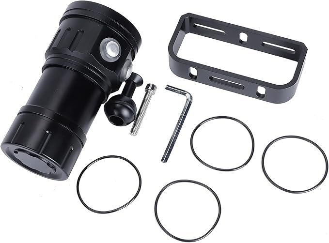 Dive Light, Diving Flashlight 18000 Lumen IPX8 Waterproof Diving Torch Scuba Dive Lights 500M Underwater LED Flashlight Submersible Lights