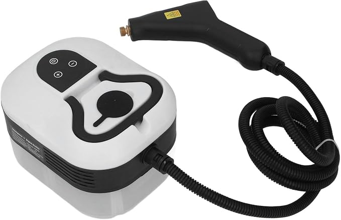 Handheld Steam Cleaner, 1200ml Portable High Temperature Pressurized Cleaner with 2m Spray Gun, 6 Adjustable Settings, for Home Furniture, Clothes, Kitchen, Bathroom
