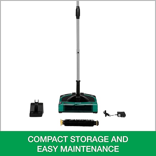 Bissell Commercial BG9100NM Rechargeable Cordless Sweeper,Green