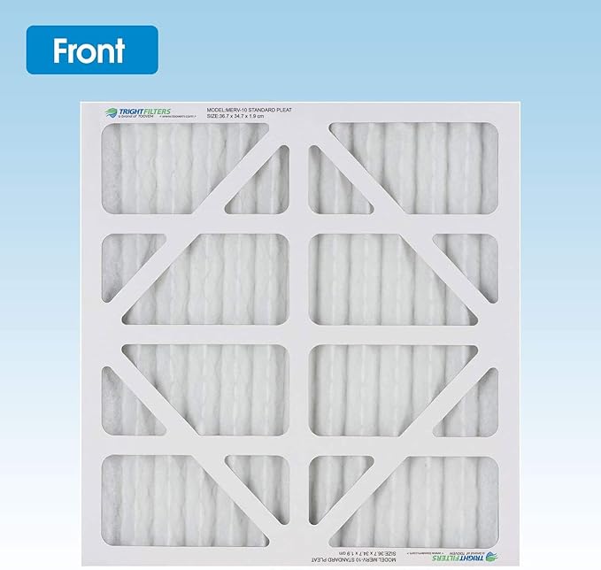 ALORAIR 5-Pack MERV-10 Air Filter for PureAiro HEPA Pro/PureAiro HEPA Max Air Scrubber, 14.5x13.7x0.8(available for 770, 870, 970)