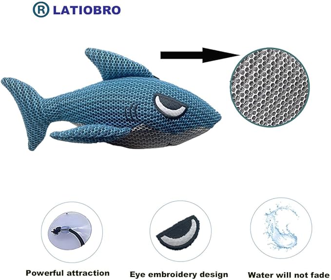 Hot Tub Scum Absorber Shark-2 Pack Hot Tub Cleaner Hot Tub Sponges Scum Collector，Keeps Water Clear for Adults Reusable Pool Scum Absorber